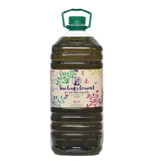 aceite de oliva virgen extra SAN CARLOS GOURMET ESPECIAL GASTRONOMIA ESPAÑOL