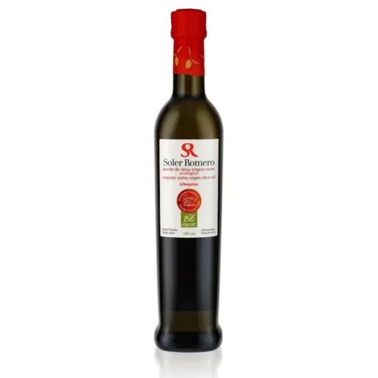 AOVE soler romero aove arbequina ecológico