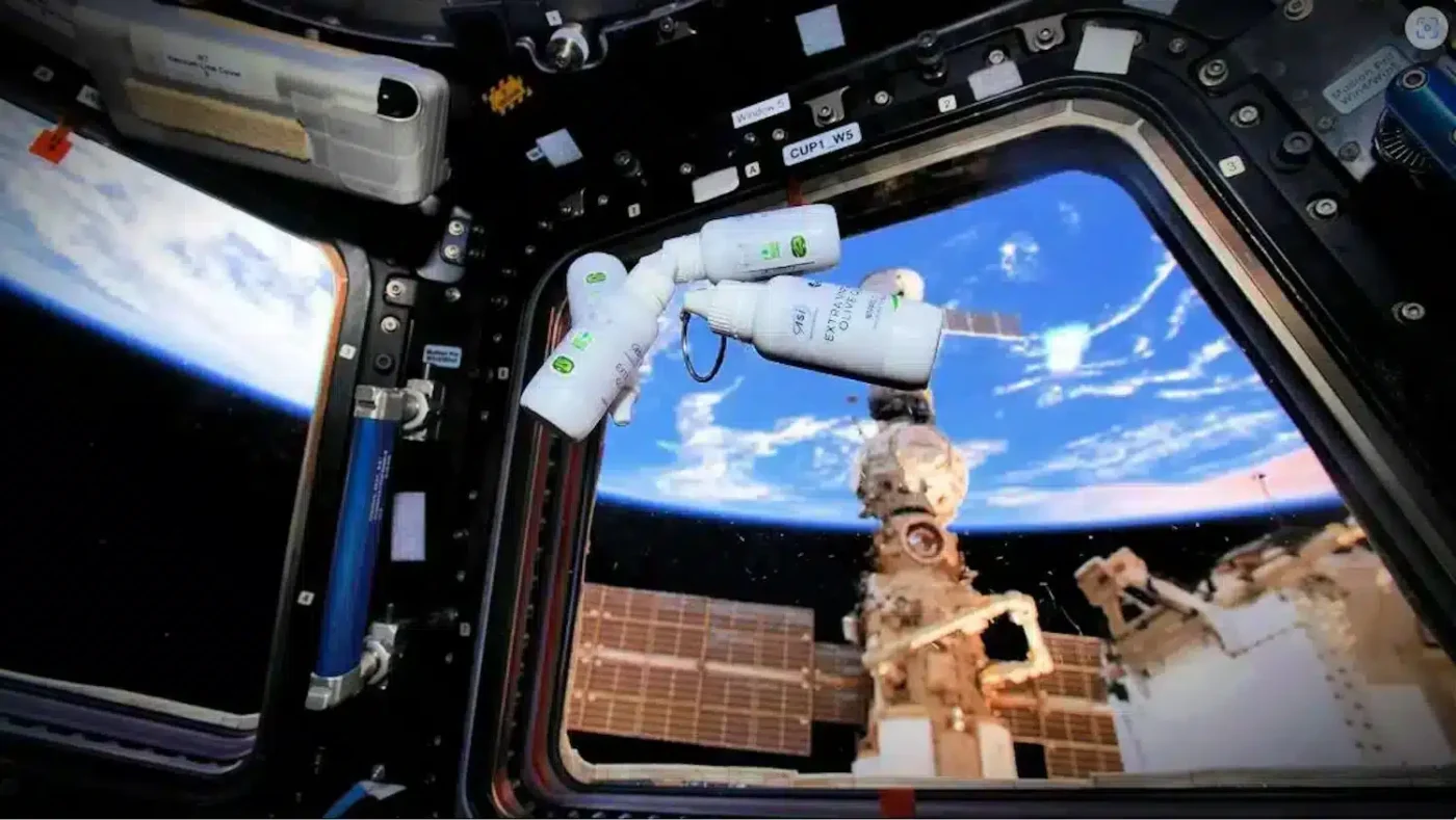 Aceite de oliva virgen extra para astronautas