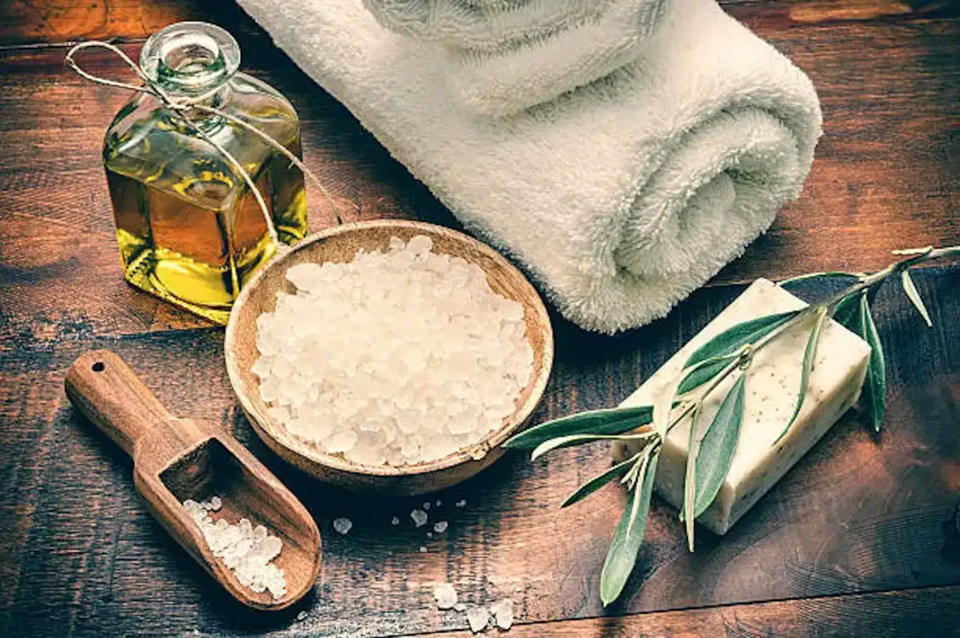 comprar Aceite de oliva y sal marina