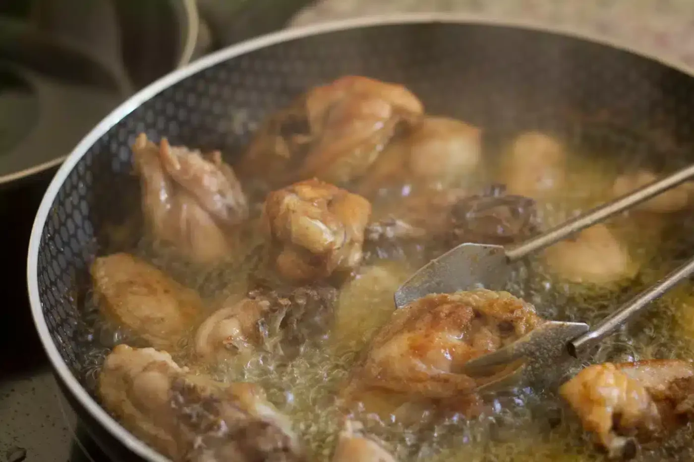 freír con aceite de oliva virgen extra