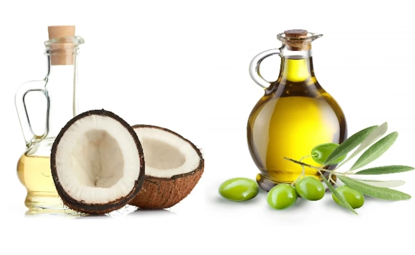 AOVE: Aceite de oliva Vs Aceite de coco