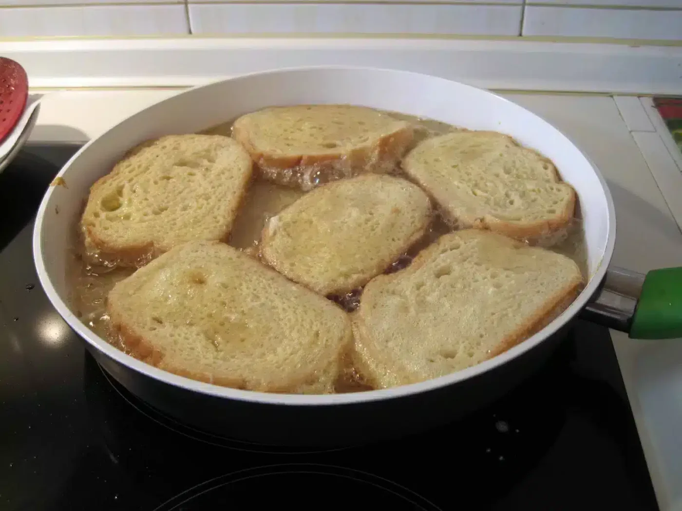 Aceite para freír torrijas: virgen extra
