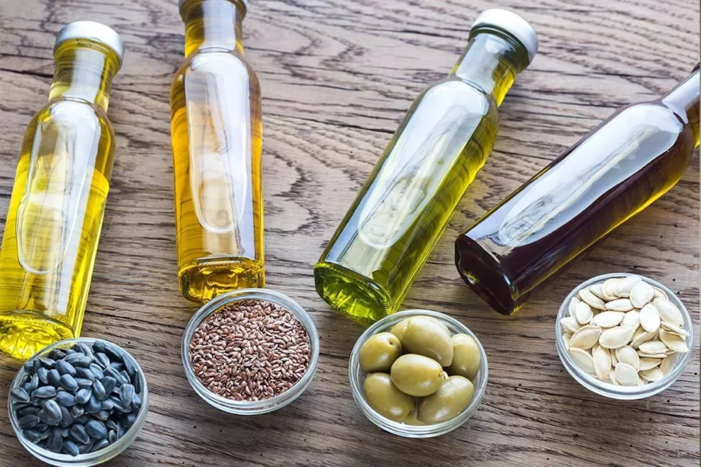 Utilice aceite de oliva virgen extra en lugar de aceite vegetal